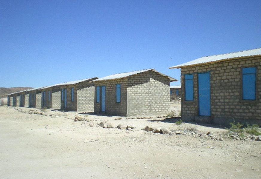Humanitarian relief distribution with supplies loaded for communities